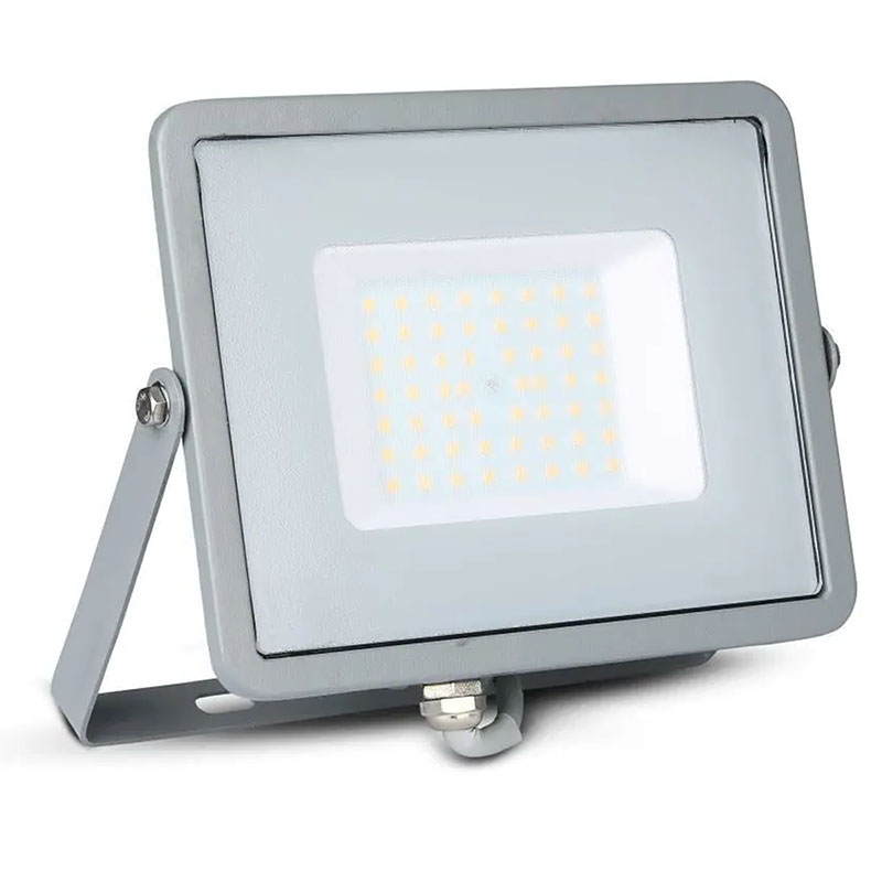 PRO LED reflektor szürke (50W/100°) Hideg fehér