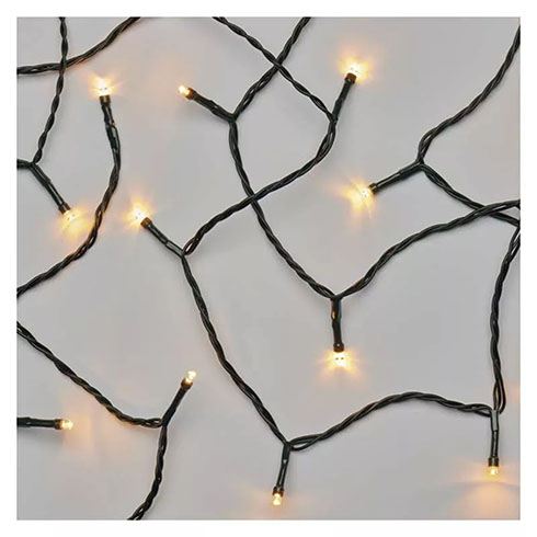 Classic LED kültéri fényfüzér (8m/80 LED) vintage, időzítős