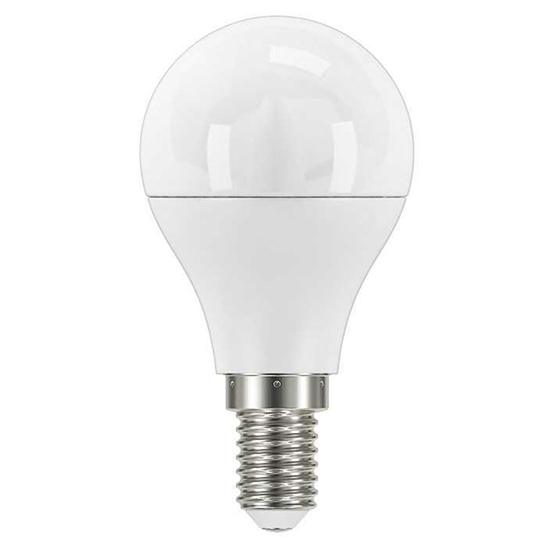 E14 LED lámpa (7.2W/240°) Kisgömb - hideg fehér (IQ LED - TÜV)
