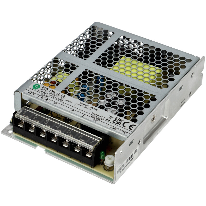 LED tápegység 12 Volt - fém házas, ipari (100W/8.4A)