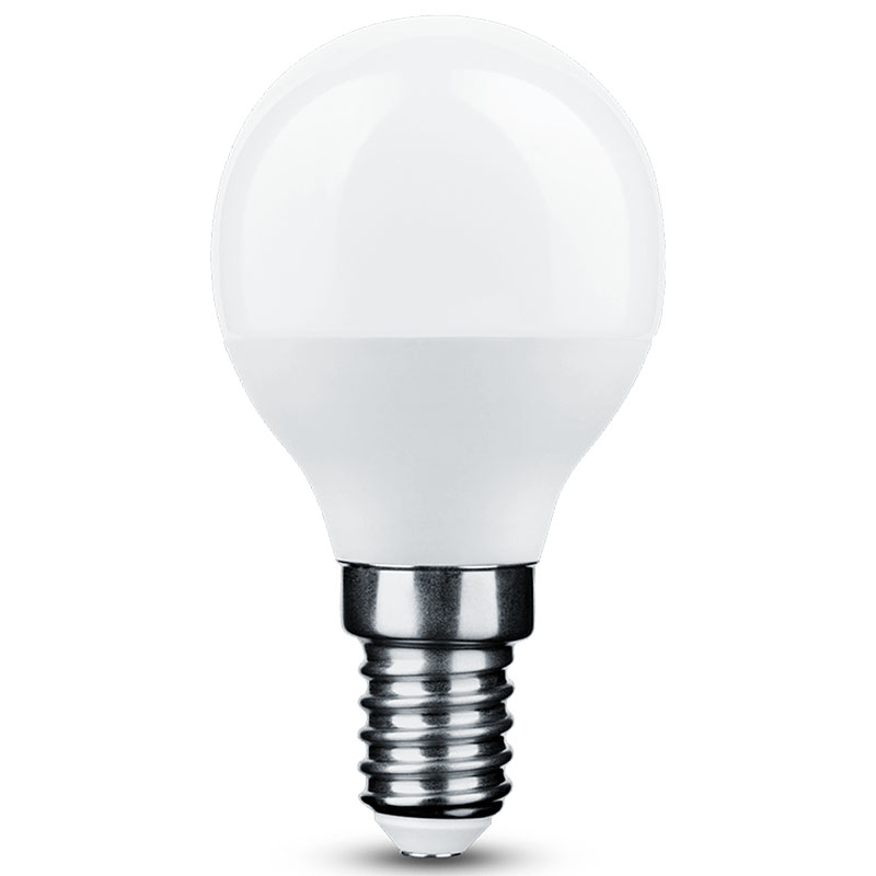 E14 LED lámpa (6W/270°) Kisgömb - természetes fehér