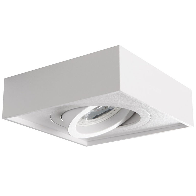 Beépíthető spot lámpatest Mini Gord DLP-50-W, alumínium (MR16 - GU10) fehér