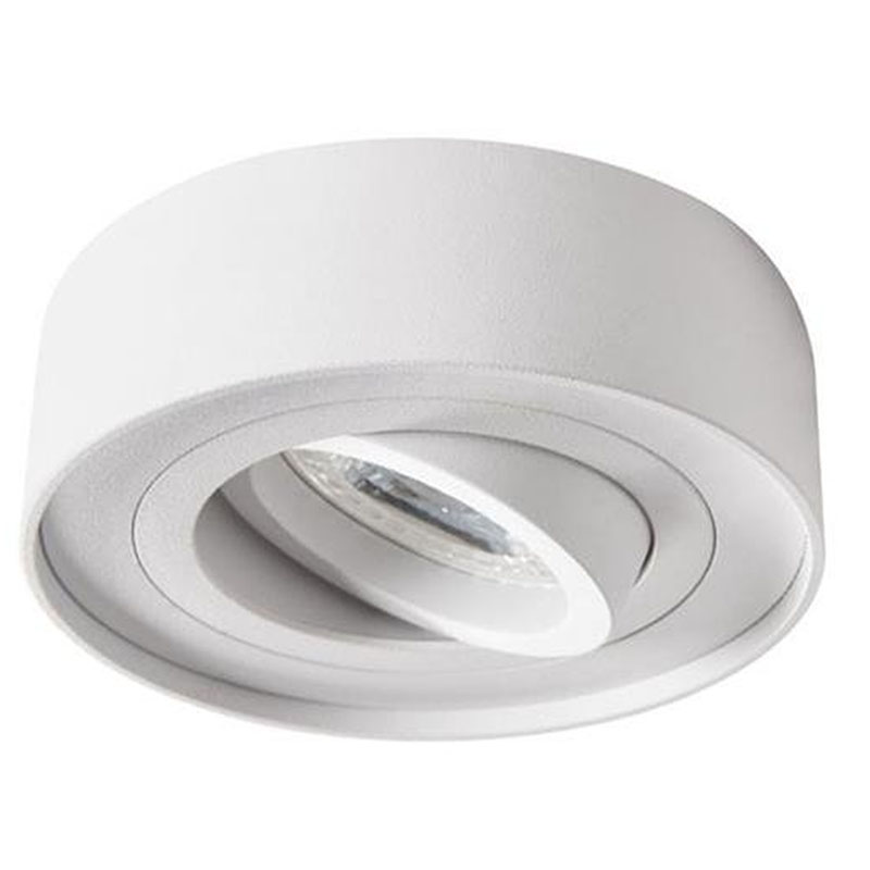 Beépíthető spot lámpatest Mini Bord DLP-50-W alumínium (MR16 - GU10) - fehér