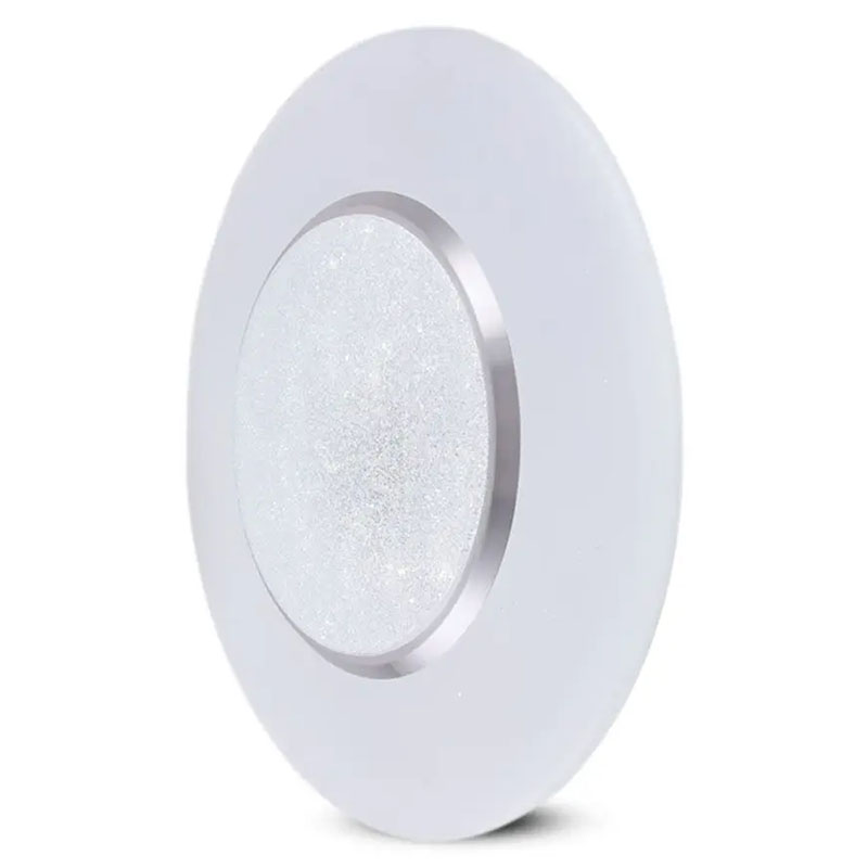 Mennyezeti DESIGN LED lámpa, kristály mintával (60W - CCT), távirányítóval