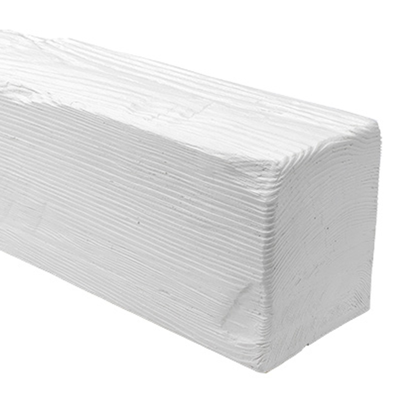 DecoWood Fehér-170 Modern poliuretán gerenda, festhető (ED 104)