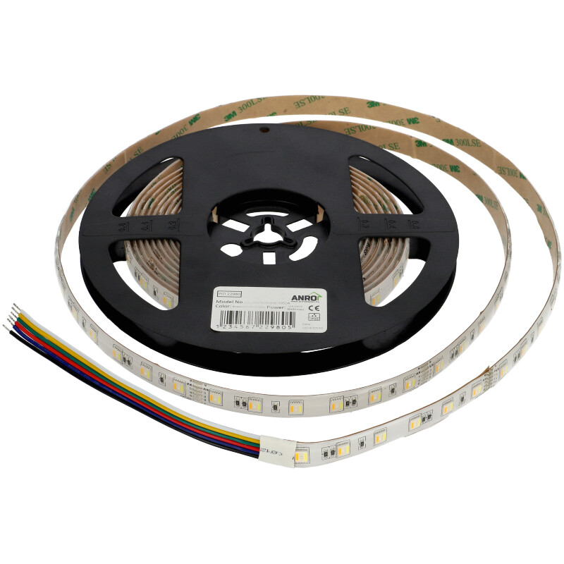 LED szalag kültéri 5050-60 (24 Volt - IP65) - RGB+CW+WW FullColor! Legerősebb!