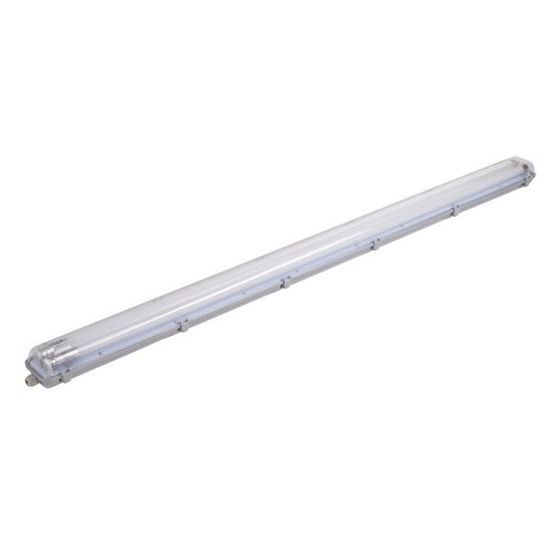 T8 lámpatest 2 db cserélhető fénycsővel (44W/150cm) hideg fehér IP65