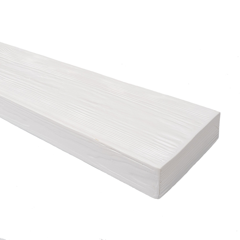 DecoWood Fehér-150 Modern poliuretán zárt deszkapanel, festhető (ED 108)