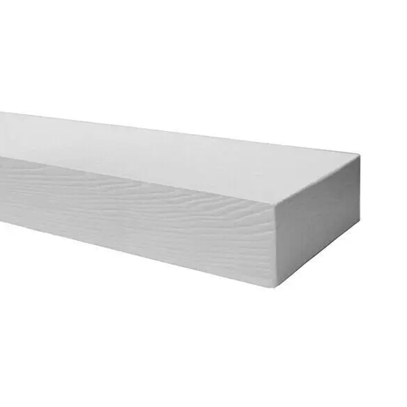DecoWood Fehér-200 Modern poliuretán zárt deszkapanel, festhető (ED 109)