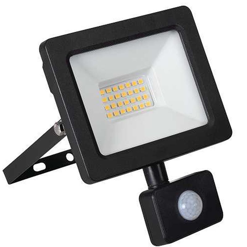 Grun mozgásérzékelős LED reflektor (20W/120°) természetes fehér