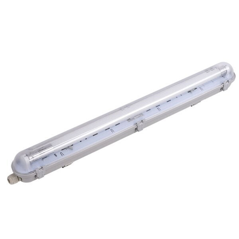 T8 lámpatest 1 db cserélhető fénycsővel (9W/60cm) természetes fehér IP65