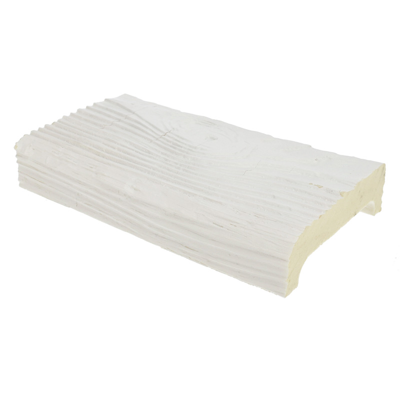 Termékminta: DecoWood Fehér-120 Rusztikus poliuretán deszka panel, festhető (ET 306) 20 cm