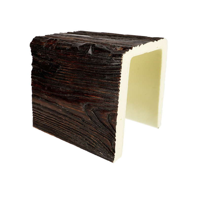 Termékminta: DecoWood Mahagóni-170 Rusztikus poliuretán gerenda (EQ 004) 20 cm