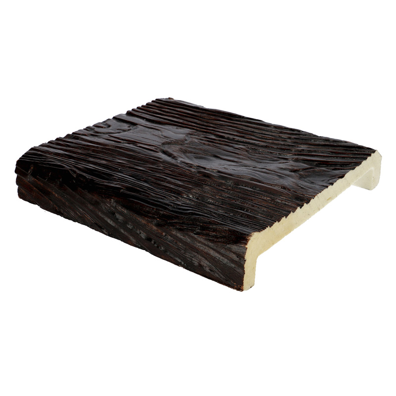 Termékminta: DecoWood Mahagóni-190 Rusztikus poliuretán deszka panel (ET 305) 20 cm