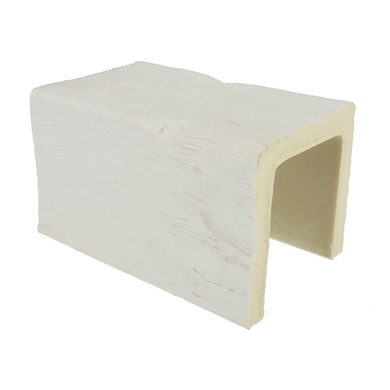 Termékminta: DecoWood Fehér-120 Modern gerenda, festhető (ED 106) 20 cm