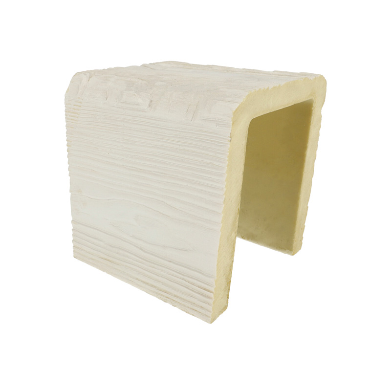 Termékminta: DecoWood Fehér-170 Rusztikus poliuretán gerenda, festhető (EQ 004) 20 cm