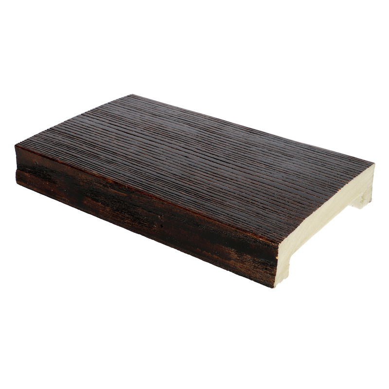 Termékminta: DecoWood Mahagóni-120 Modern poliuretán deszka panel (ET 506) 20 cm
