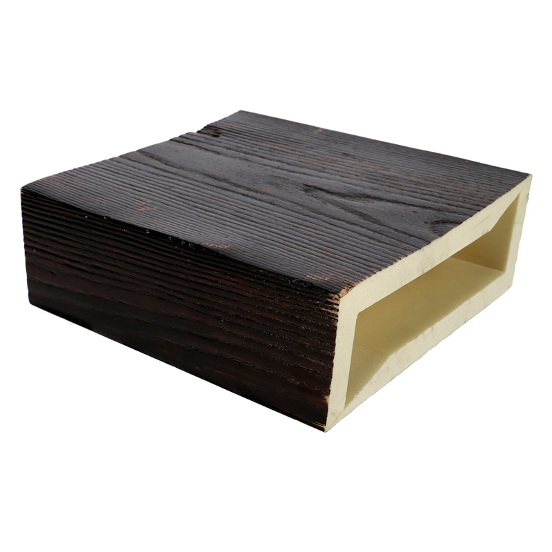 Termékminta: DecoWood Mahagóni-200 Modern poliuretán zárt deszkapanel (ED 109) 20 cm