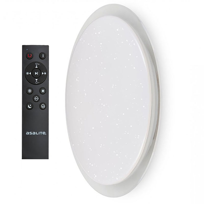 Emma Mennyezeti csillagos LED lámpa (72W - 5000 lm) távirányítóval, kör alakú