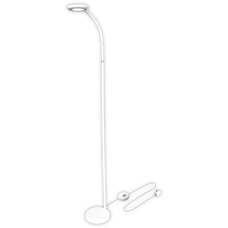 Angel modern LED állólámpa (12W/500Lm) fehér, természetes fehér