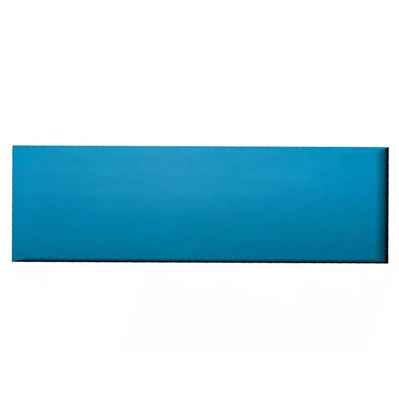 Ágytámla - fejvég bőrpanelből - Inka 820 türkiz kék (25 x 100 cm)