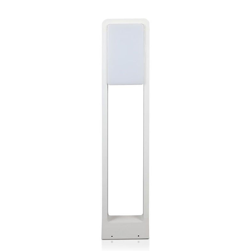 Modern kerti LED állólámpa, fehér (10W/900lm) 80 cm, természetes fehér, Samsung chip