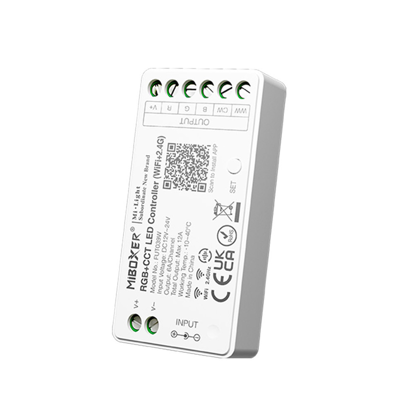 Group Control mini RGB+CCT csoport (zóna) WiFi Smart vezérlő Full color LED szalaghoz FUT039W