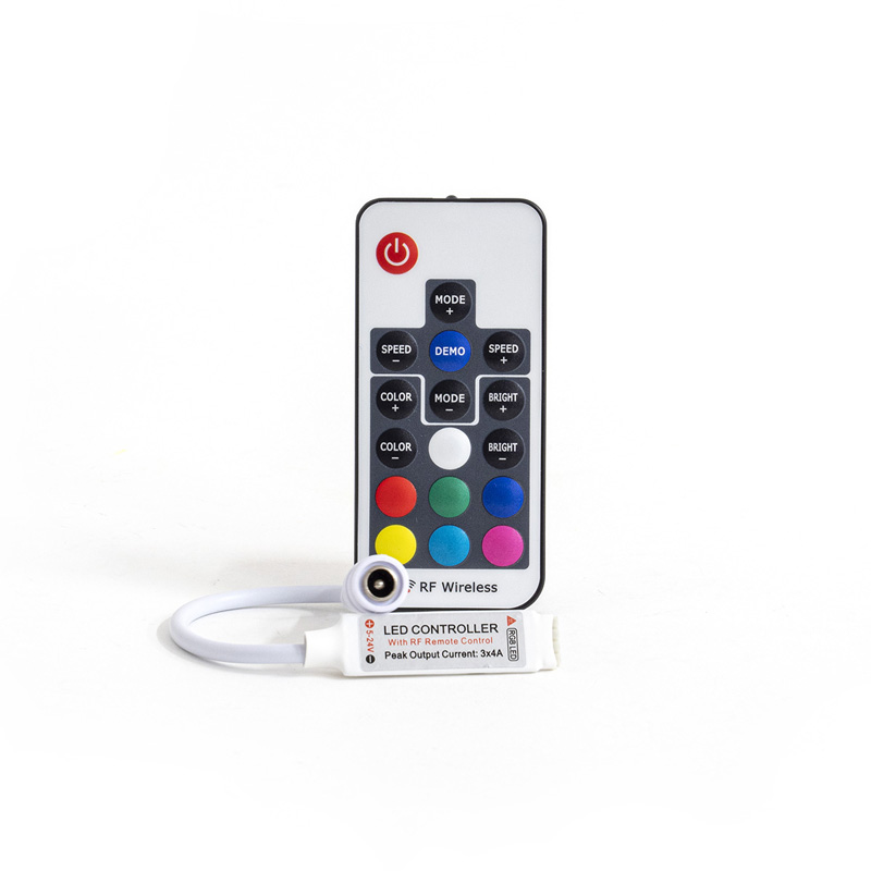 RGB vezérlő és távirányító (144W) RGB LED szalaghoz