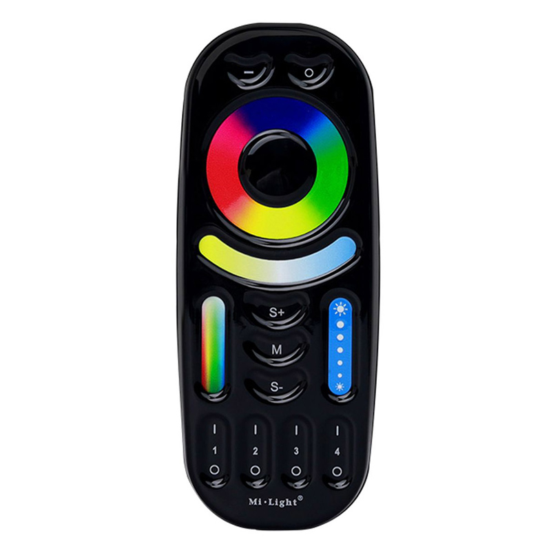 FUT092-B, Group Control RGB+CCT csoport (zóna) távirányító Full color LED szalaghoz - fekete
