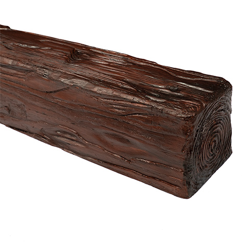 DecoWood Vörös-120 Rusztikus poliuretán gerenda (EQ 006)