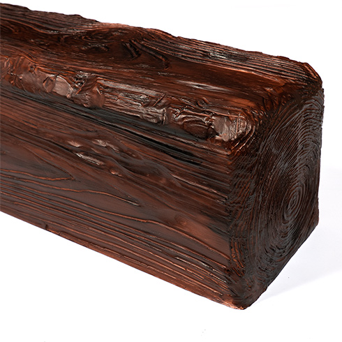 DecoWood Vörös-170 Rusztikus poliuretán gerenda (EQ 004)
