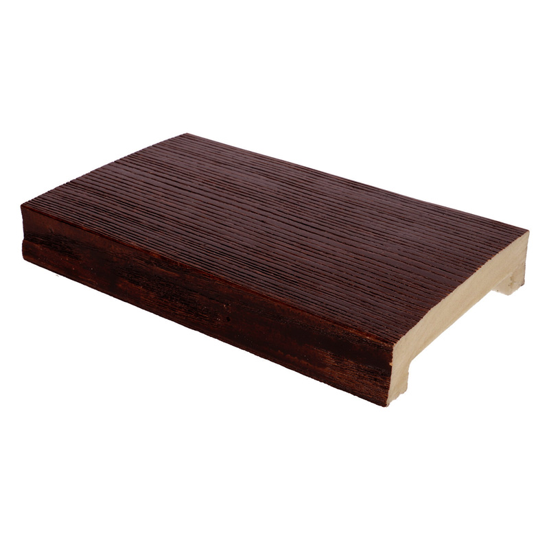 Termékminta: DecoWood Vörös-120 Modern poliuretán deszka panel (ET 506) 20 cm