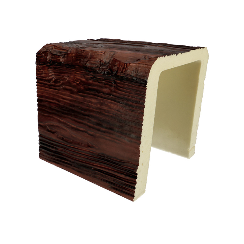 Termékminta: DecoWood Vörös-170 Rusztikus poliuretán gerenda (EQ 004) 20 cm