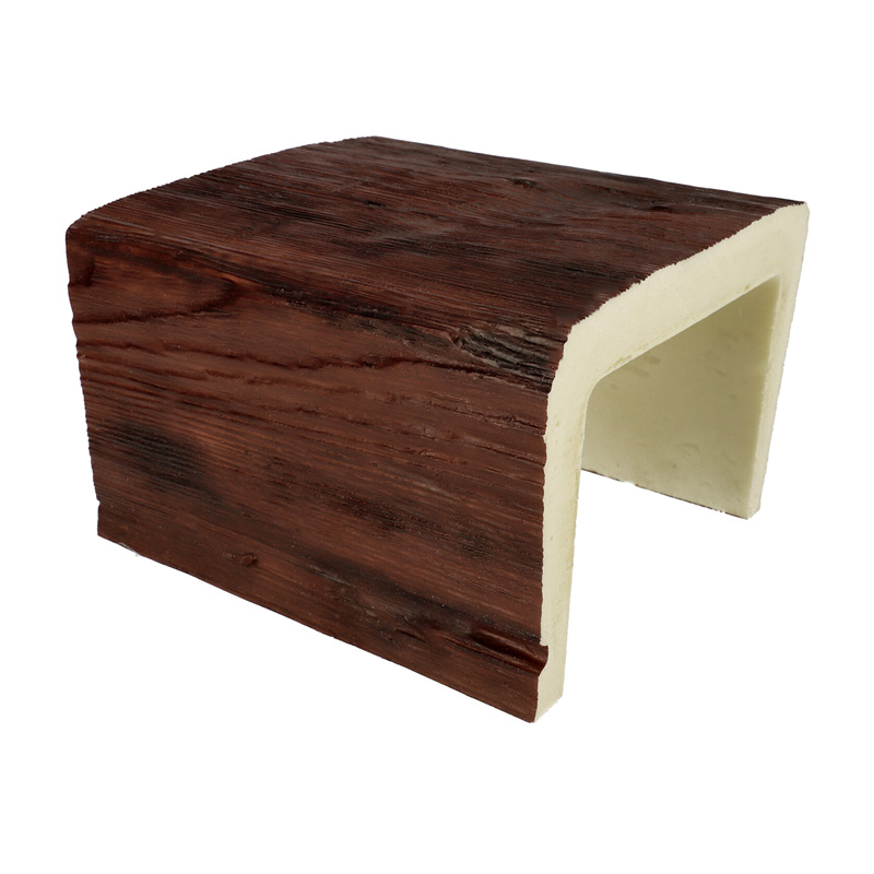 Termékminta: DecoWood Vörös-190 Modern poliuretán gerenda (ED 105) 20 cm