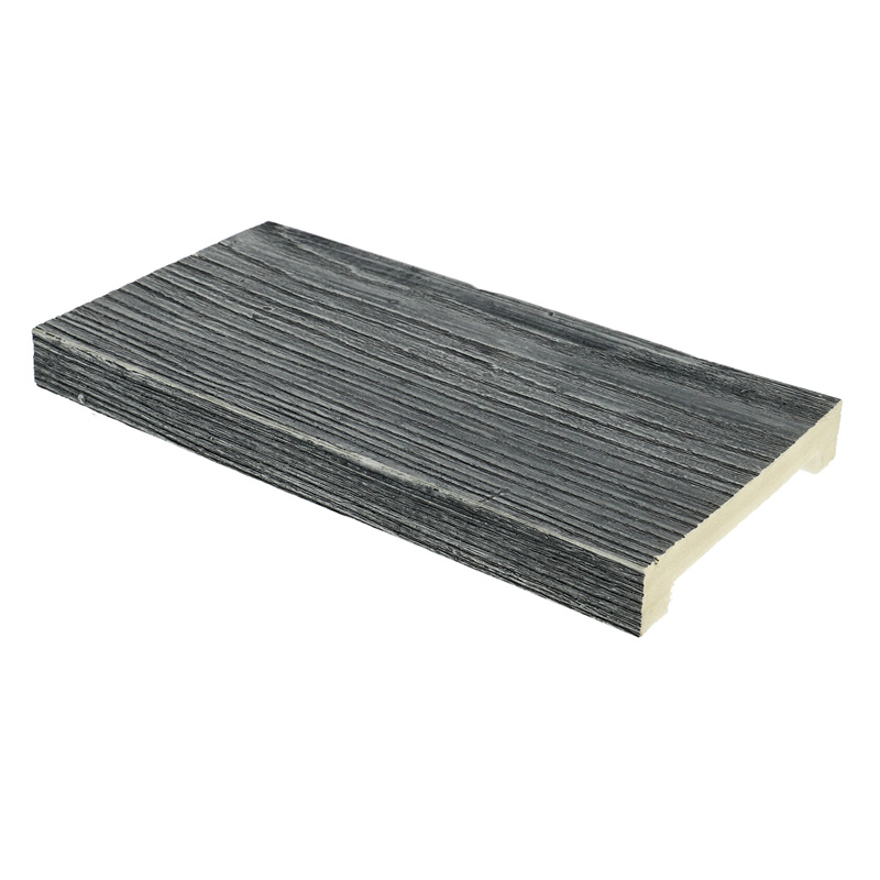 Termékminta: DecoWood Szürke-100 Modern poliuretán deszka panel (ET 507) 20 cm