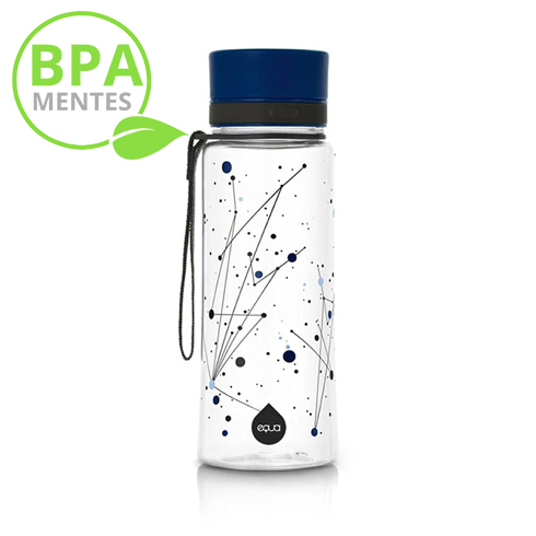 Világegyetem műanyag kulacs, 600 ml