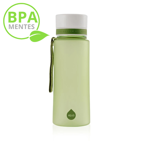 Olive műanyag kulacs, 600 ml, olívazöld