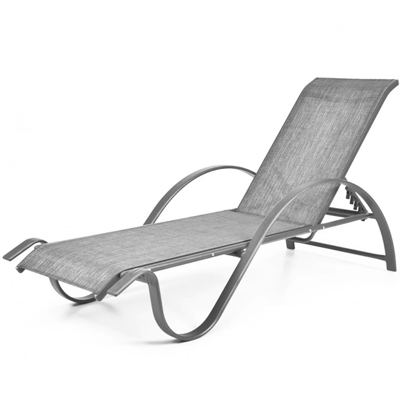 Sofia Lounger kerti napozóágy - szürke