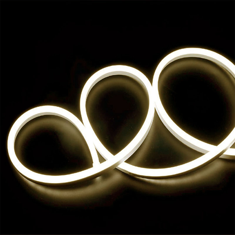 - LED Neon csík (flexibilis) 230V - 12W - meleg fehér - 10 méter