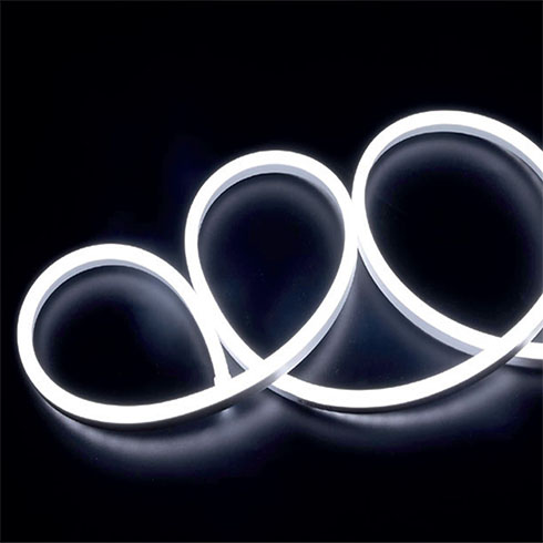 - LED Neon csík (flexibilis) 230V - 12W - természetes fehér - 50 méter