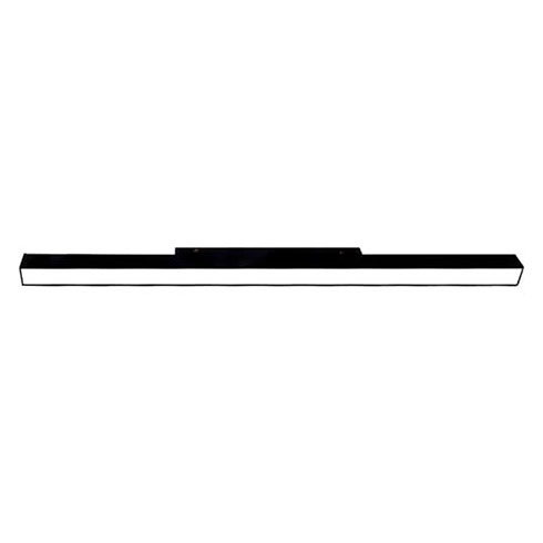 Mágneses sínes LED lámpa 58,5 cm (DC48V) - 22W (120° - fekete) természetes fehér
