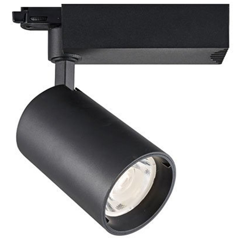 Sínes LED lámpa, fekete - 25W (24°) hideg fehér
