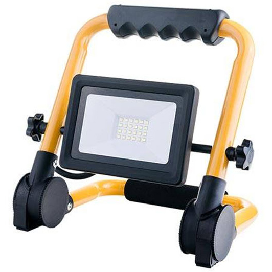 Összecsukható LED reflektor (20W/1600lm) 3 méteres vezetékkel, hideg fehér