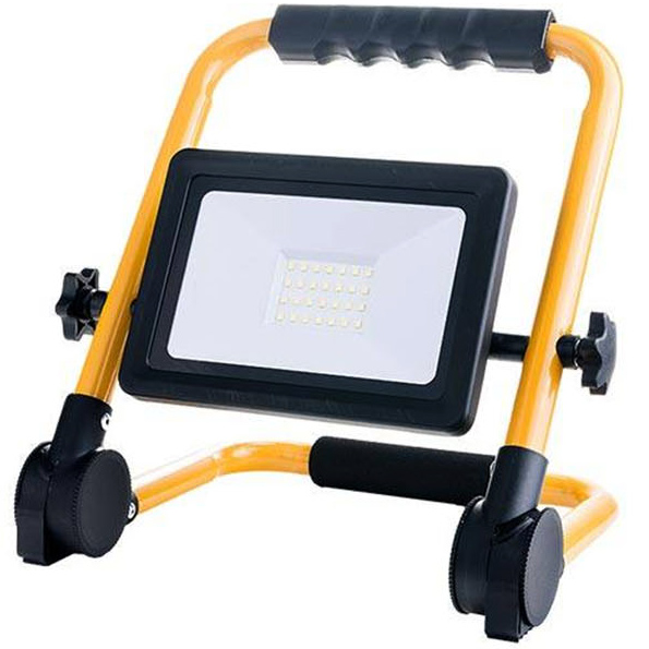 Összecsukható LED reflektor (30W/2400lm) 3 méteres vezetékkel, hideg fehér