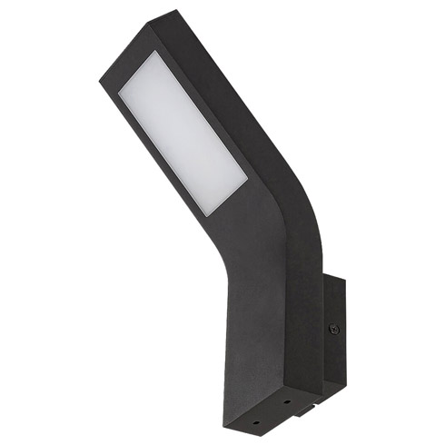 Saldus kültéri fali LED lámpa (9W/600 lm) IP44, matt fekete
