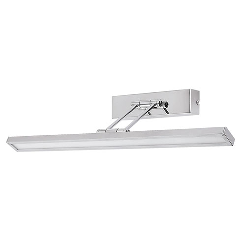 Picture Slim Képmegvilágító fali LED lámpa, króm (8W) természetes fehér