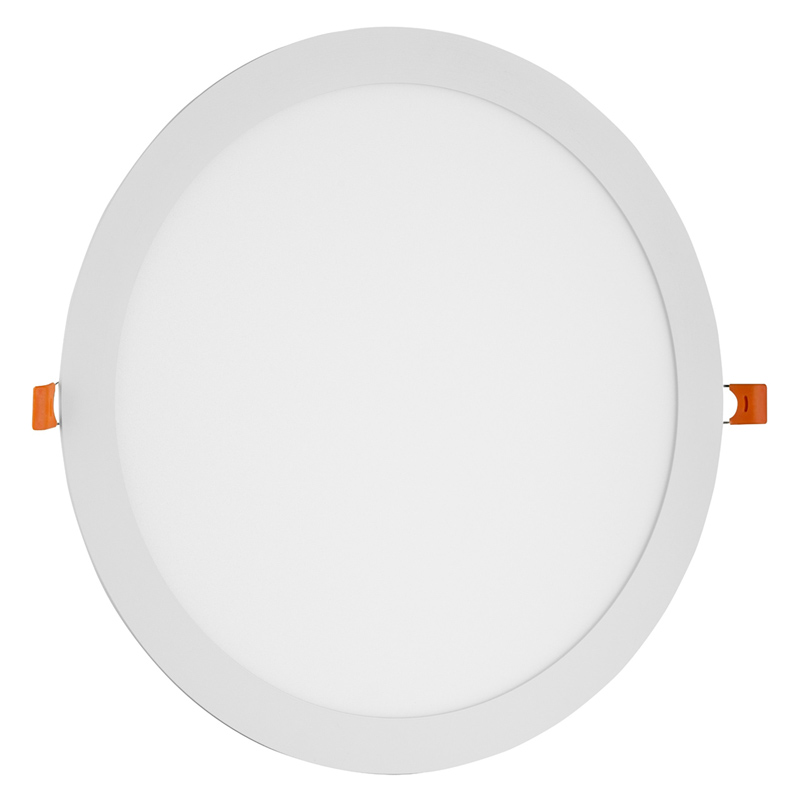 Süllyeszthető LED panel (296 mm - kör) 24W - hideg fehér, fehér
