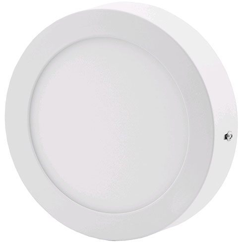 Falon kívüli LED panel (kör alakú) 12W - fehér, hideg fehér