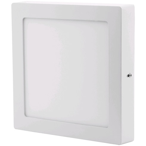 Falon kívüli LED panel (négyzet alakú) 18W - fehér, hideg fehér