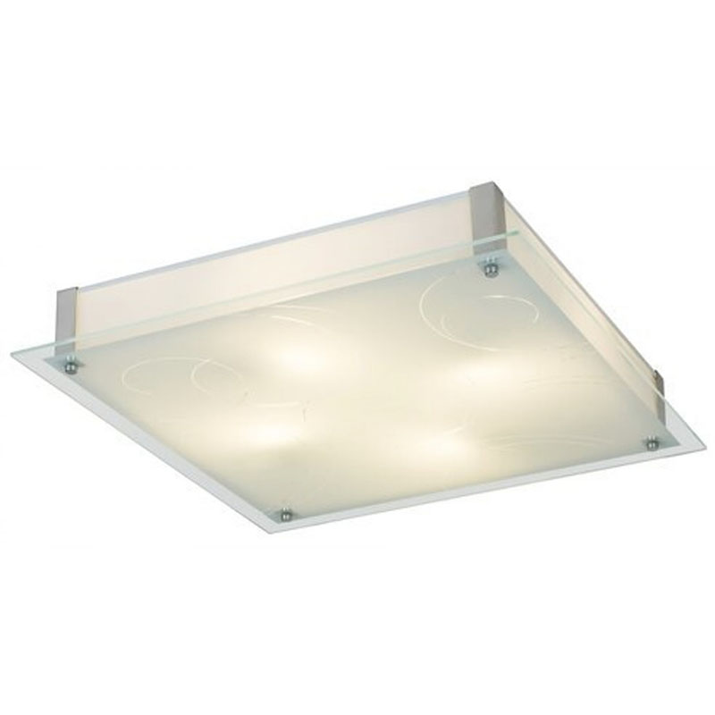 Dena mennyezeti LED lámpa, négyzet alakú (12W/960lm) fehér, természetes fehér
